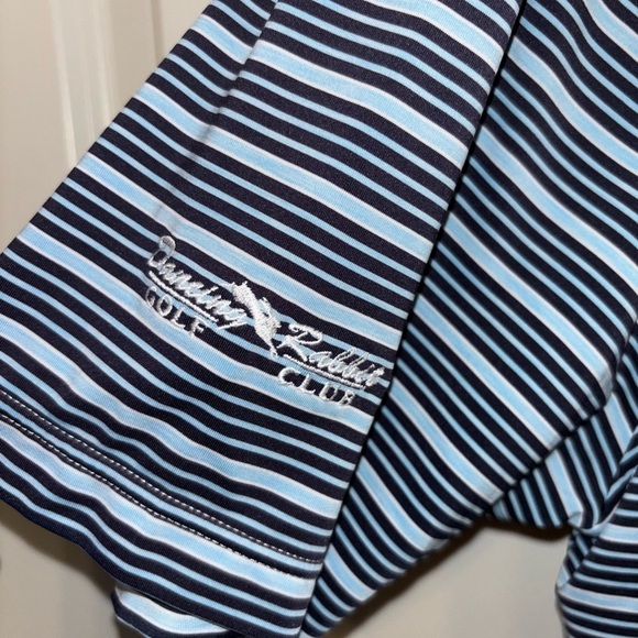 Men's Footjoy Dancing rabbit golf club polo - Picture 4 of 4